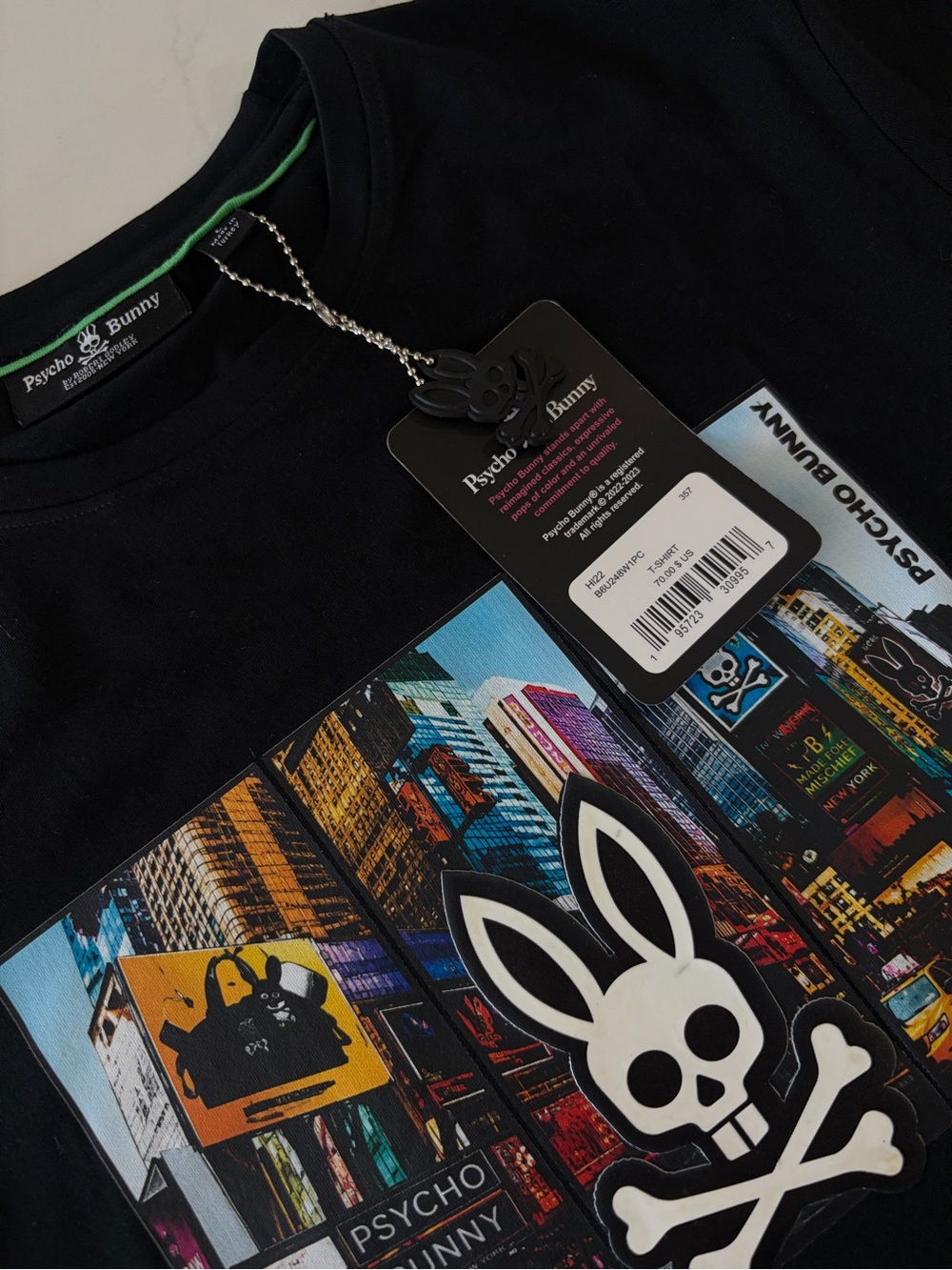 Men Psycho Bunny Black